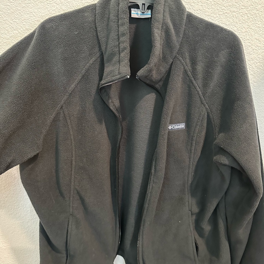 Women’s Columbia Sporty Black Fleece Jacket XXL